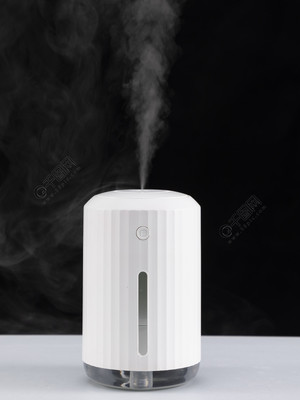 实拍黑色背景高清加湿器产品实拍免费下载_jpg格式_3721像素_编号41460079-
